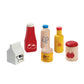 Plantoys Wooden Food And Beverage Kitchen Playset (3432) | Sustainably Made From Rubberwood And Non-Toxic Paints And Dyes