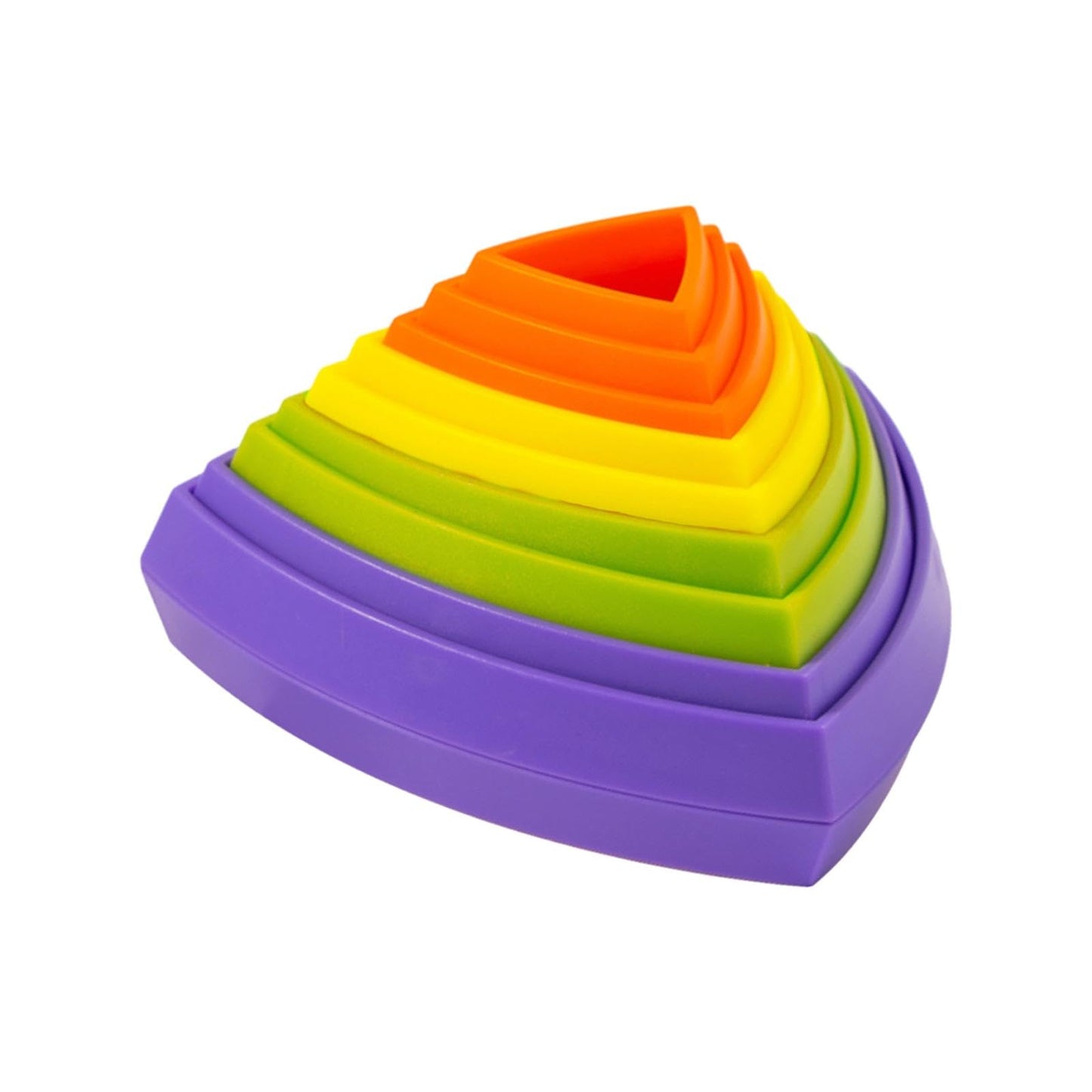 Ilsmysutra Triangle Stacking Toys Sensory Toys Novelty Kids Prize Learning Toy For Kids|Toys For Baby|Developmental Baby Toys
