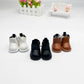 Niannyyhouse Leather Shoes Length 5.5Cm Suitable For 1/6 Bjd 8In 20Cm Plush Doll (Brown)