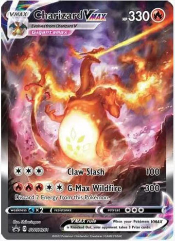 Charizard Vmax Swsh261 - Pokemon Black Star Promo - Alternate Art Holo - Ultra Premium Collection Exclusive