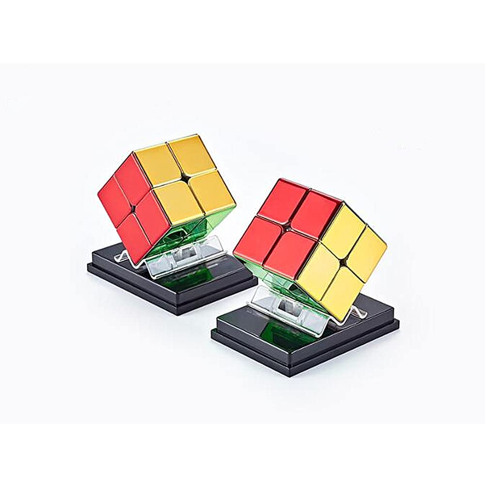 Liangcuber Cyclone Boys 2X2 Magnetic Speed Cube Stickerless Mirror Reflective Cube Shiny Cube Puzzle