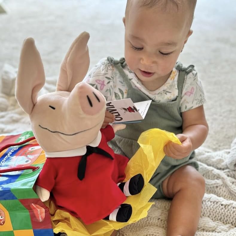 YOTTOY Classic Collection | Olivia The Pig Soft Stuffed Animal Plush Doll-11    H