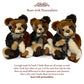 Charlie Bears – Annie Versary | 2023 Long Plush Fluffy Brown And Beige Teddy Bear