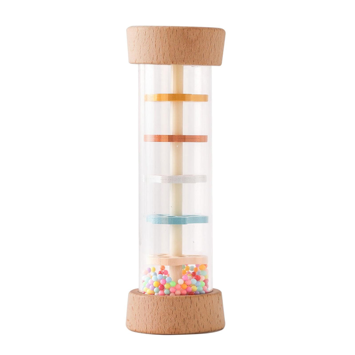 Ecomistiq Montessori Toy Teaching Aid Rainmaker Rattle Toy For Baby Preschool Children|Baby| Toys For Baby | Developmental Baby 