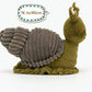 JOSON Snail Plush Toy - Soft Cotton Stuffed Animal, 15.8 inches, Blackish Green, Model JOSON-2022110, Perfect Gift for Boys and Girls