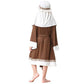 AGCOAH Joseph Costume for Kids,Saint Robe for Boys,Biblical Nativity Outfit,Sherherd Halloween Church Cosplay(47 INCH (5-6Y))