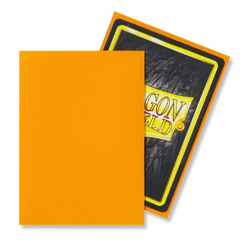 Dragon Shield Matte Orange Standard Size 100 Ct Card Sleeves Individual Pack