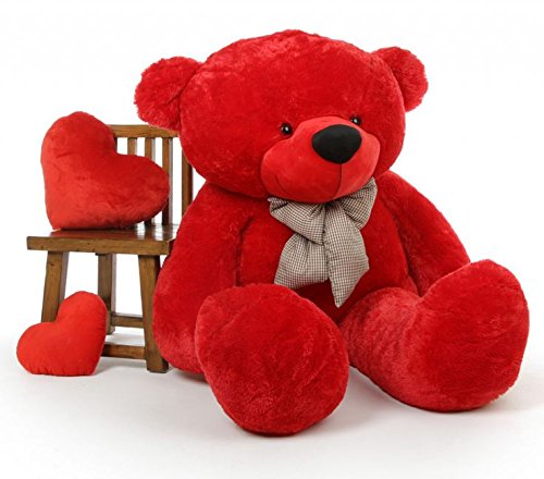 CLICK4DEAL 152 CM Huge Huggable/Fluffy/Spongy Super Soft Teddy Bear for Kids/Girls Specially Designed Gift for Birthday/Annivers