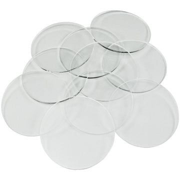 Litko Clear Miniature Bases, Circular 2 Inch, 1.5Mm Clear (10)