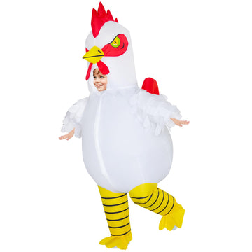 Stegosaurus Inflatable Chicken Costume For Kids Halloween Costume For Kid Boys Girls Funny Blow Up Costumes For Cosplay Party