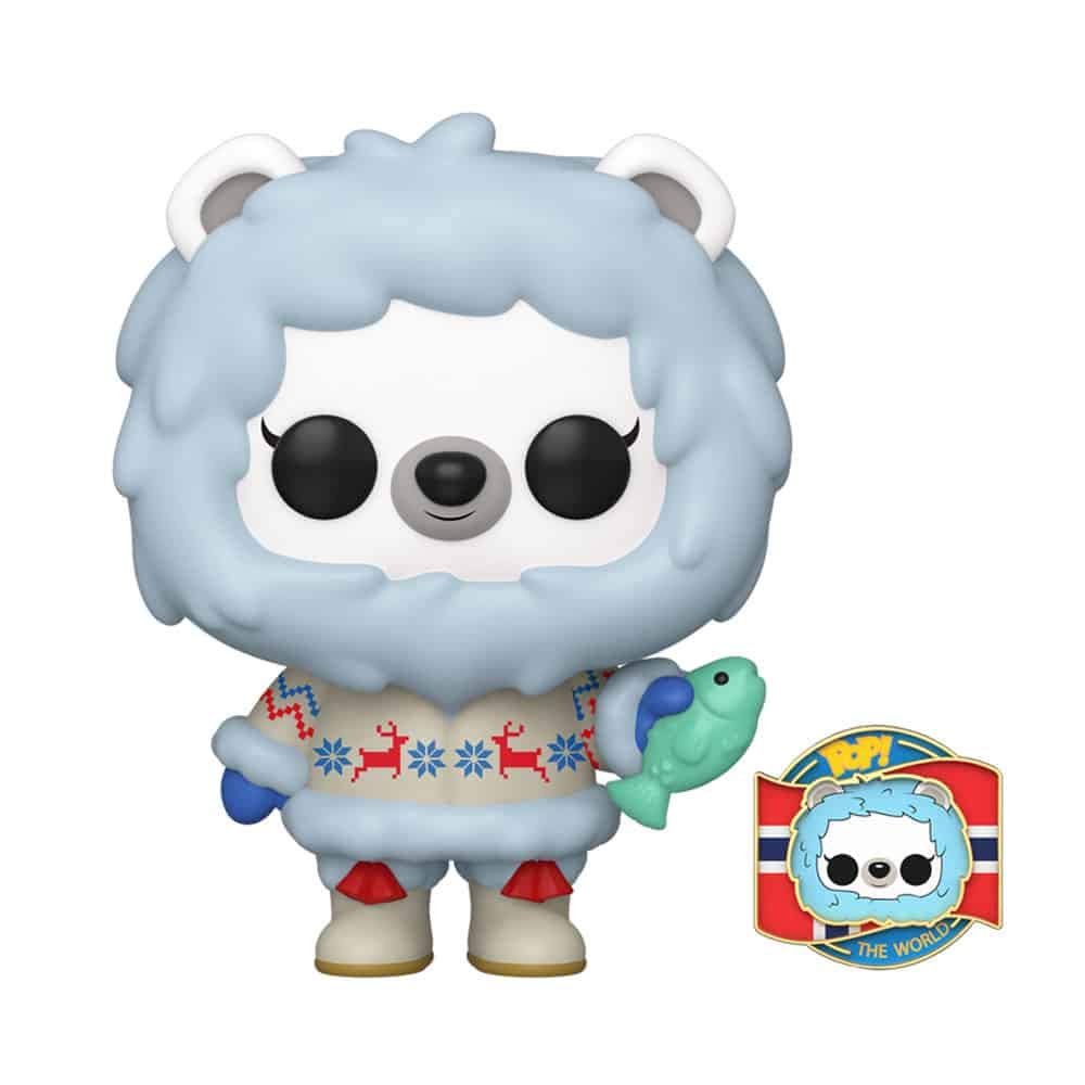 Funko Pop Around The World #10 Nora (Norway) With Pin Shop Exclusive