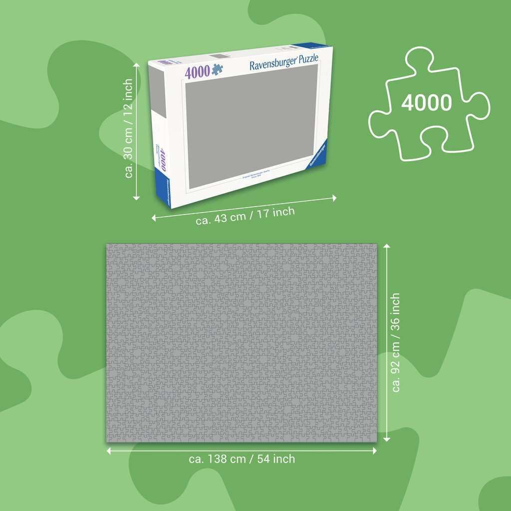 Ravensburger - Tropical Dragons - 4000 Piece Jigsaw Puzzle - Quirky  Mythical Dragon Antics in Stunning  Vibrant Detail - Frameable - enhanced Quality - Puzzles for mature-themeds