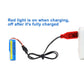 KBT 2 Pack 3.7V 600mAh Li-ion Rechargeable Battery for RC Cars, Trucks & Boats with Charger Cable