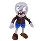 Jhesao 12' Pvz Plush Zombies Brown Coat Toys Normal Zombies Pvz 1 2 Stuffed Soft Doll Gray Zombies New