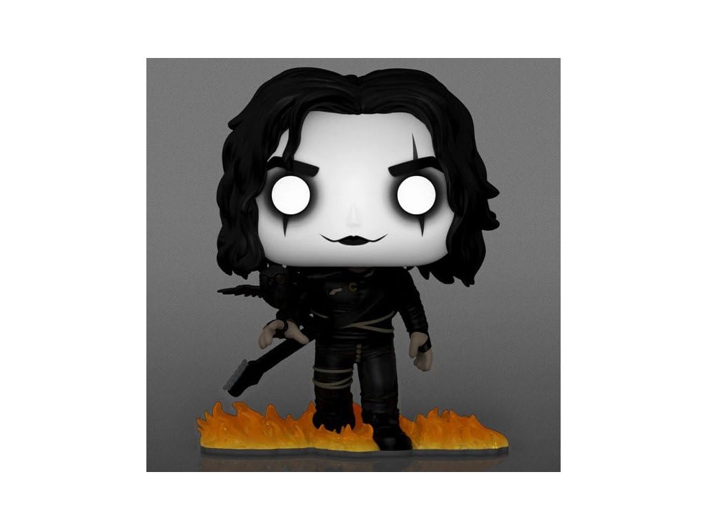 Funko Pop! The Crow - Eric with Crowz Collectible Vinyl Figure, Model 73747, Black, Exclusive Edition