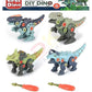 Toystrom DIY Dianosor Toy with Screwdriver Building Learning Stem Toys Pack of 4 (Color/Design May Vary) |
