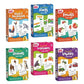 Yuiop  Little Learner Flash Cards  168 Cards Front & Back  6 Mix Design  7 Subjects Covered  Kids Educational (Pack Of 6)