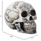 Summit Collection Paranormal Skull Head With Ouija Symbols Collectible Figurine