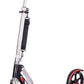 HUDORA Scooter with Big Wheels  Lightweight Durable All-Aluminum Frame for Kids 8 Years and Up  Teens 12 Years and Up  mature-themed