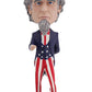 Royal Bobbles Uncle Sam Bobblehead  enhanced Polyresin Lifelike Figure  Unique Serial Number  Exquisite Detail