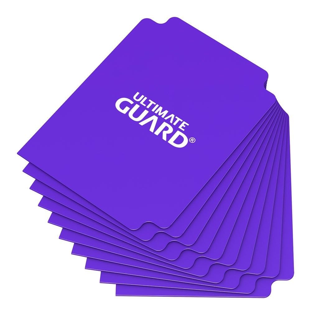 Ultimate Guard Divider Protective Card Sleeves (10 Piece), Light Purple
