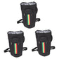 Excluzo 3Pcs African Drum Kit Oxford Cloth Thicken Child Black