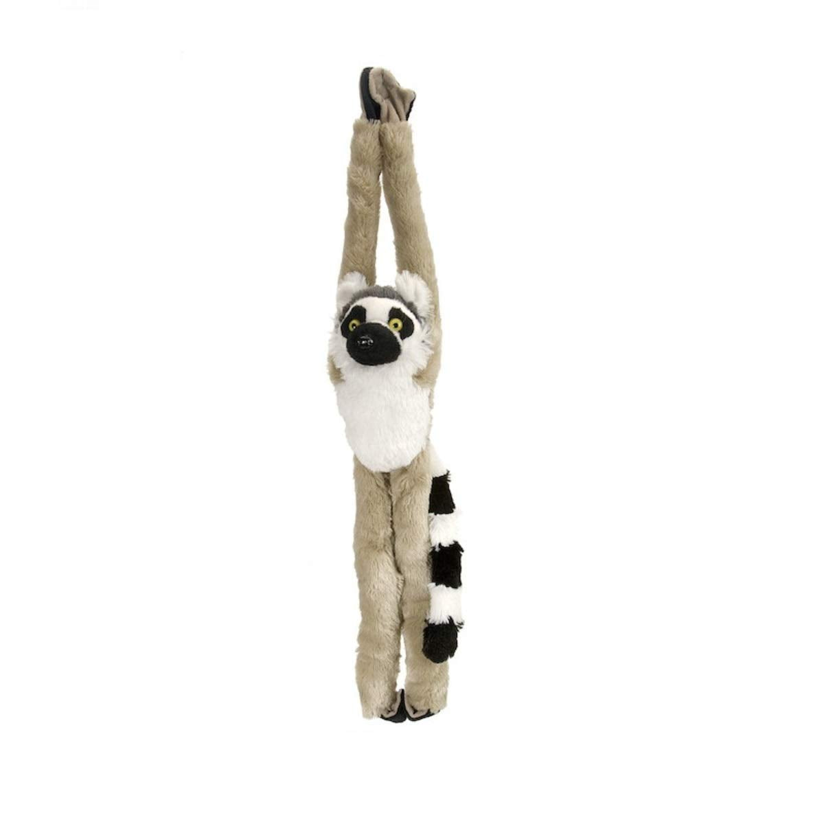 WILD REPUBLIC Ring Tailed Lemur Plush Toy, 20" Grey Stuffed Animal, Model 15261, Perfect Gift for Kids