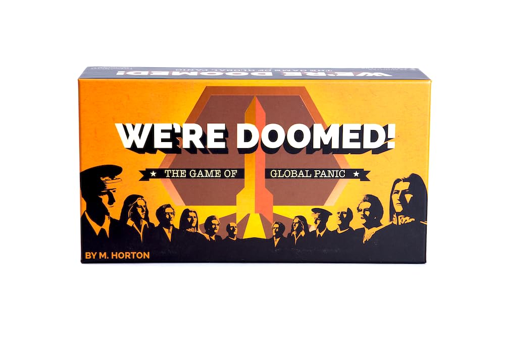 We're Doomed!  Apocalypse Survival Board Game  Cooperative Strategy for 410 Players  15Minute Race to Escape  Ideal for Co