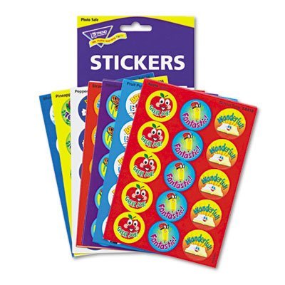 Stinky Stickers Positive Words Learning Materials Acid-Free Variety 300/Pk Incentives & Motivators T-6480 Trend Enterprises Inc.