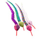 Zugar Land Colorful Sequin Plush Snakes (26'') Reversible Double-Sided Color Changing Sequin. Jungle Animal Birthday Party Favor