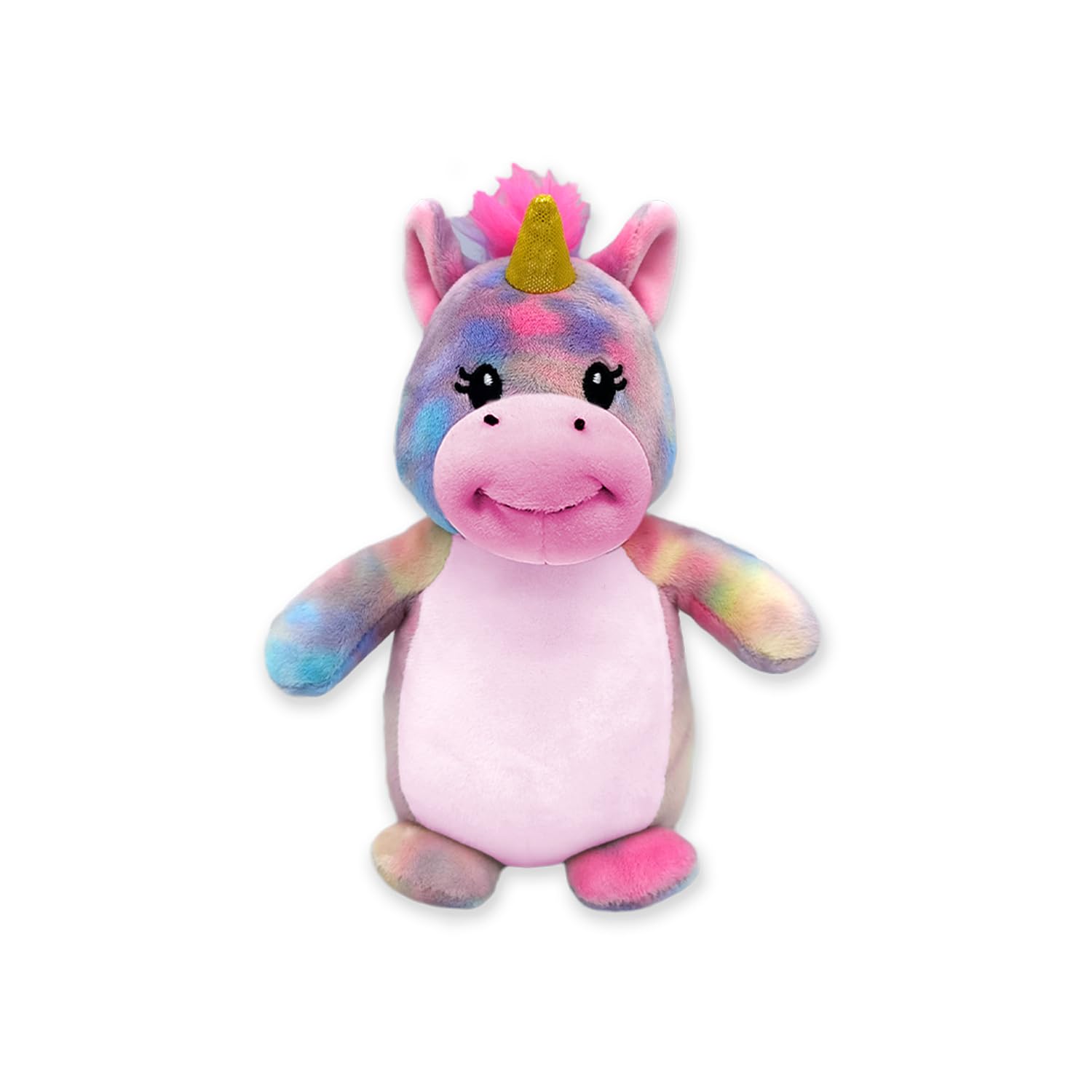 PLUSHOLOGY Squishy Unicorn Stuffed Animal; Ultra Soft and Cuddly Plush Toy for Kids 3 Years Old to mature-themeds; Child-Safe Embroidered Eyes adds a Unique Aesthetic; (6 Tall)