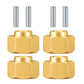 Rclions Brass Rc Wheel Hex Hub 4Mm Drive Adapter For Trx4-M 1/18Th Rc Crawler Car Upgrades