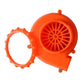Kiddale Mini Inflatable Costume Fan Blower, 10W×13L, Orange, Upgraded Plastic Model for Dinosaur and Inflatable Game Suits