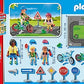 Playmobil Traffic Education Set - Multicolor, One Size, Plastic, Model 71332