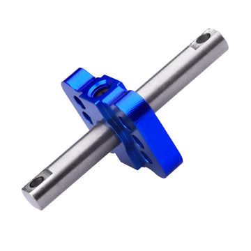 Aluminum Differential Locker Spool Diff Case Parts for 1/10 Traxxas Slash 2WD Rustler Stampede VXL Bandit Cars Trucks (Navy Blue