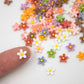 Micro Resin Daisy Blooms, Dollhouse Miniature Polyresin Flowers, Terrarium Fairy Garden Dolls Toy, Terrarium, Zen Garden, Fairy