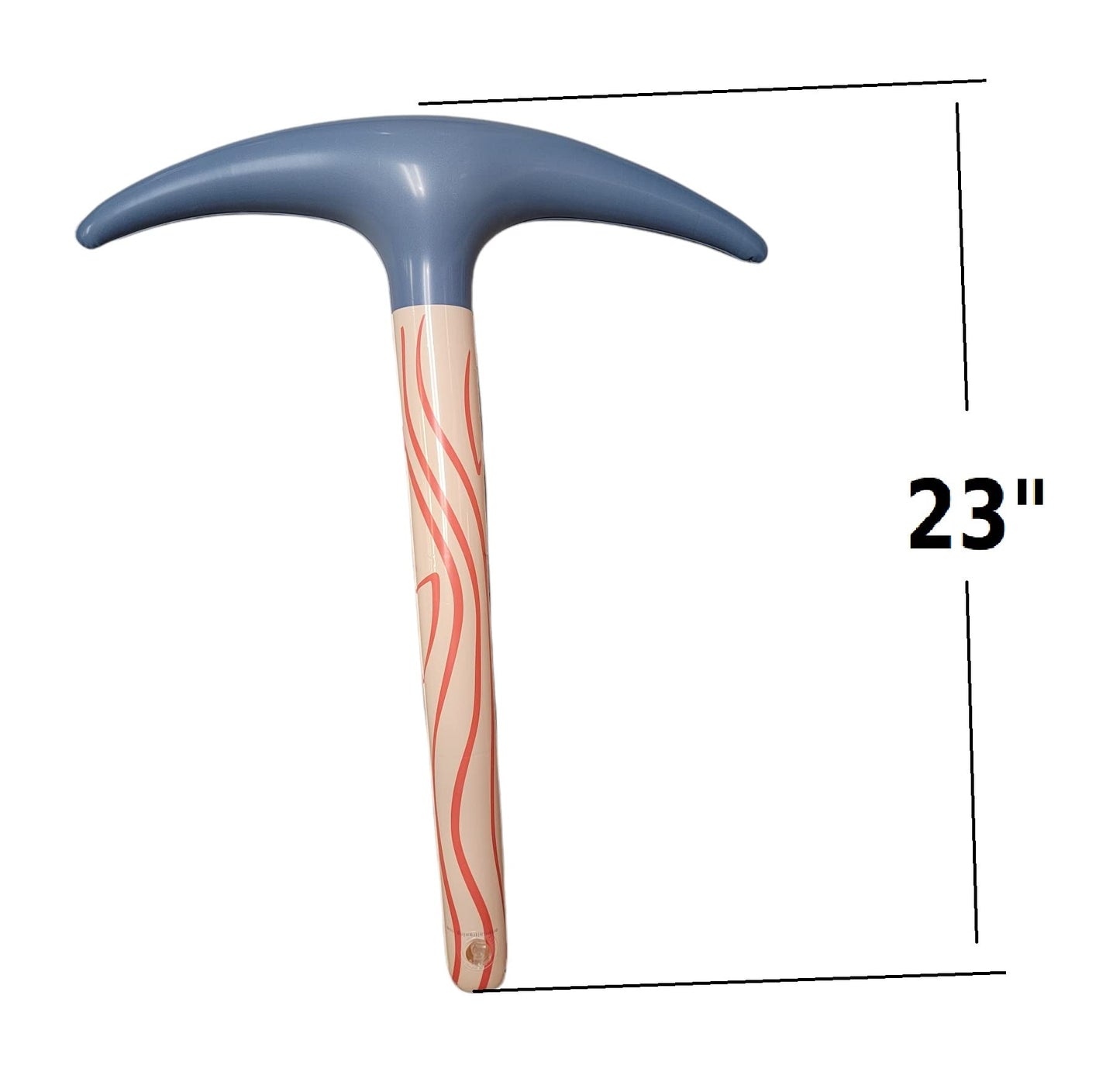 Zugar Land Lifesize Inflatable Toy Pickaxe + Axe (23'') Inflate Hatchet Costume Prop Game Party Favor Supplies (6 Pickaxe + 6 Ax