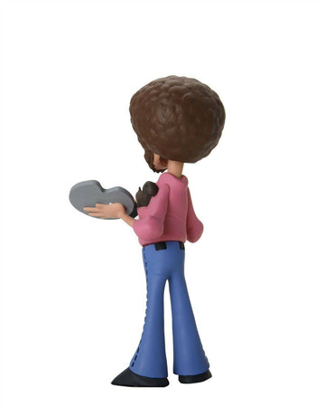 Bob Ross – 6” Scale Action Figure – Toony Classics Bob Ross With Peapod - Neca