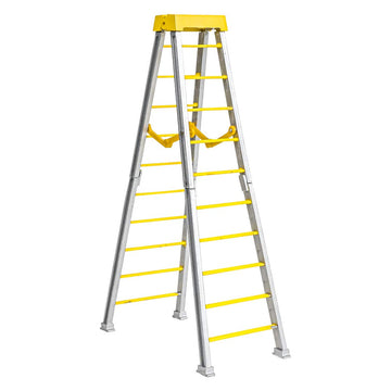 Large 10 Inch Breakable Yellow Ladder For Wrestling Action Figures