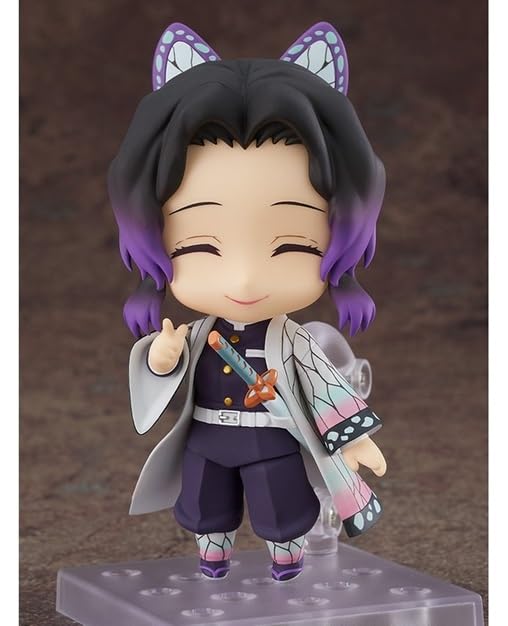 Good Smile Demon Slayer: Kimetsu no Yaiba Shinobu Kocho Nendoroid Action Figure  Multicolor