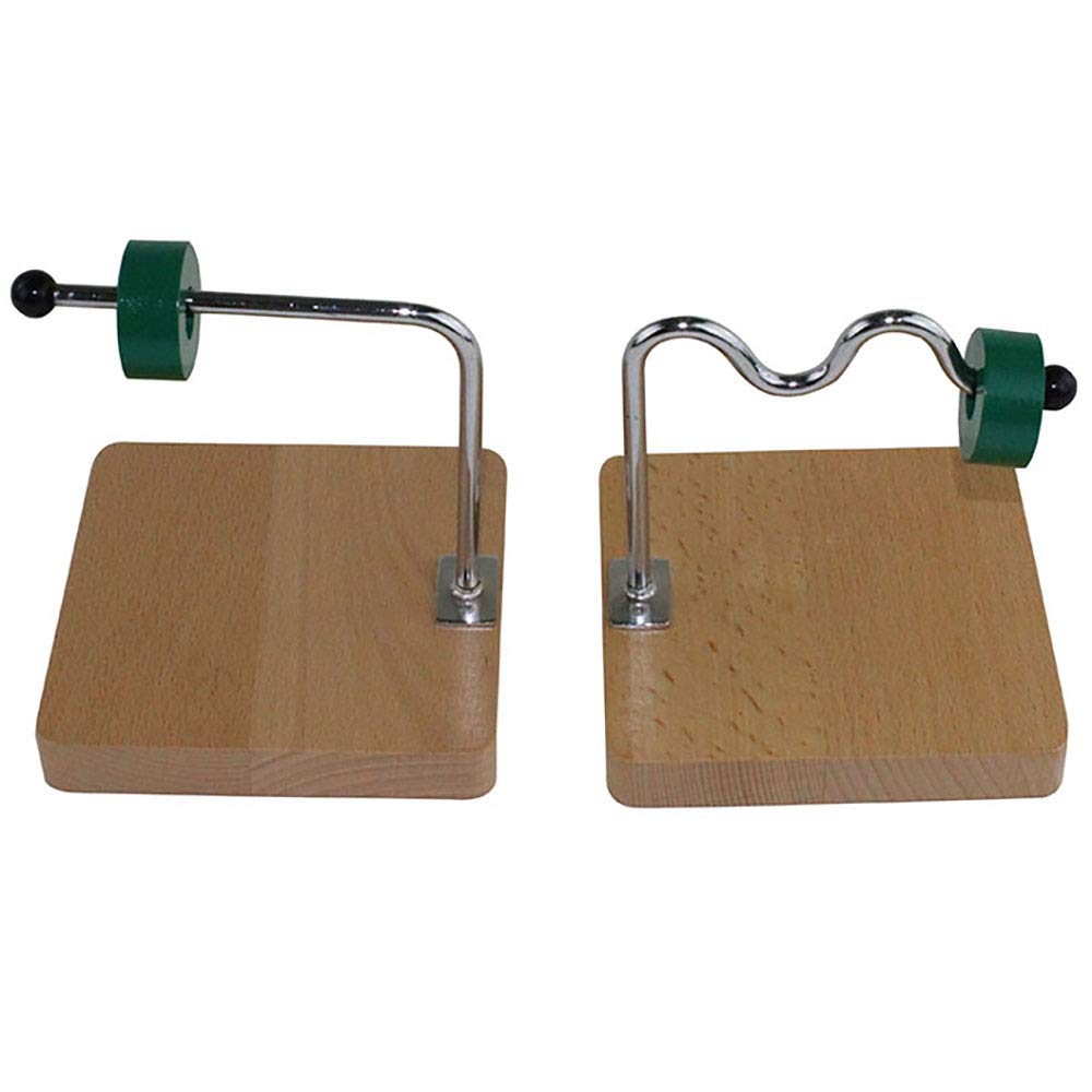 Kghios Montessori Infant Toys Materials For Toddlers Babies 6-12-18 Months -1-2 Year Old Horizontal Dowel Variation - Serpentine