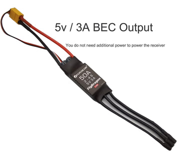 Flycolor EDF 64mm 3500KV 4S RC Jet Airplane 11 Blades Ducted Fan with RC Brushless Motor with ESC 50A(2~4S) Balance Tested