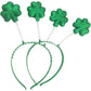 Funiverse 20 Bulk Fighting Irish Shamrock St Patricks Day Head Bopper Party Hats