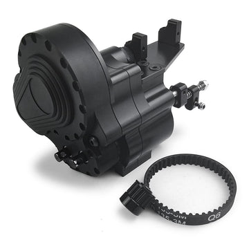 Benedict Harry Aluminum 2 Speed Reverse Transmission Gearbox for 1/10 RC Crawler Car Axial SCX10 90048 Wraith Upgrade Parts