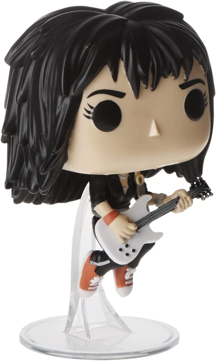 Pop Rocks: Joan [Jett] & The Blackhearts - Joan [Jett] Funko Vinyl Figure (Bundled With Compatible Box Protector Case), Multicol