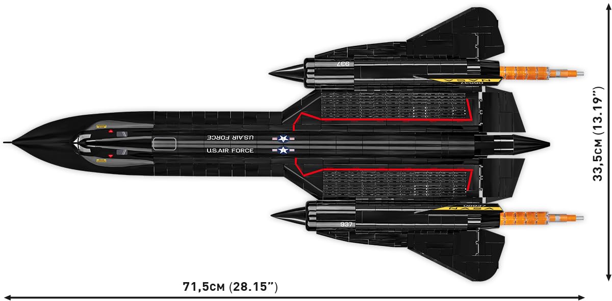Cobi Armed Forces Lockheed® Sr-71® Blackbird® Executive Edition