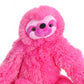 Wild Republic Three-Toed Sloth Plush, Stuffed Animal, Plush Toy, Gifts For Kids, Pink, Cuddlekins 12'