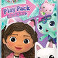 DreamWorks Gabbys Dollhouse Play Pack Party Favors - Bundle with 6 Gabbys Dollhouse Treat Bags with Coloring Book, Coloring Ut