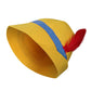 Chahouk Boys Puppet Hat with Feather Cosplay Costume Kids Toddler Sizes Halloween Christmas Party Hat Yellow Summer Hat