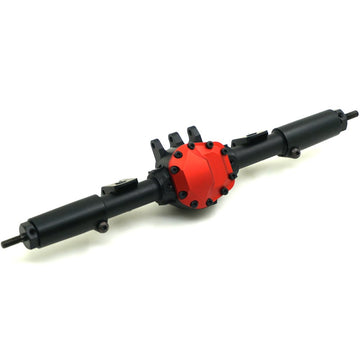WEFEINO RC Straight Complete Axle Rear Axle for 1:10 Axial SCX10 II AX90046 90047 90027 90028 RC Crawler Car
